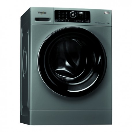 Lavadora carga frontal 11 kg color silver iprofesional  Whirlpool